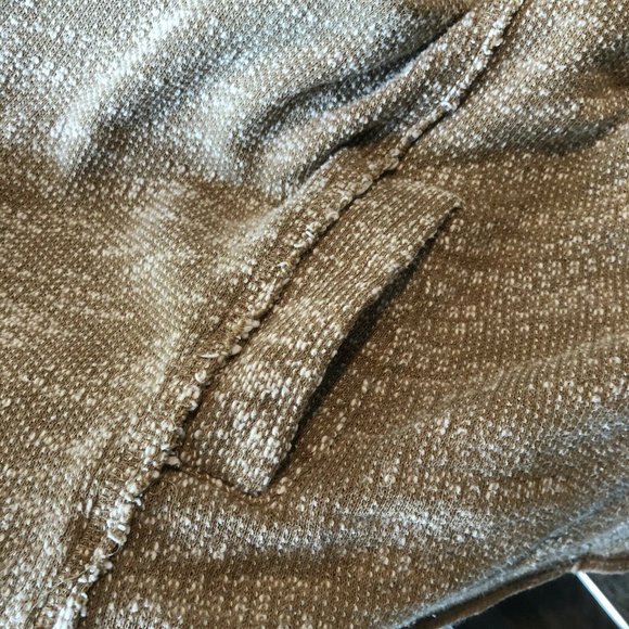 Free People Knit Cardigan Open Waterfall Front M - Picture 9 of 12